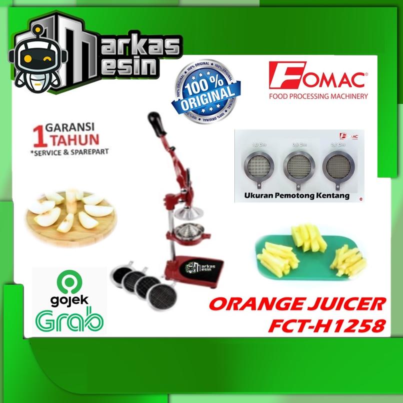 TER-UPDATE ALAT PEMERAS JERUK & PEMOTONG BUAH & KENTANG STIK FCT-H1258 FOMAC #ORIGINAL