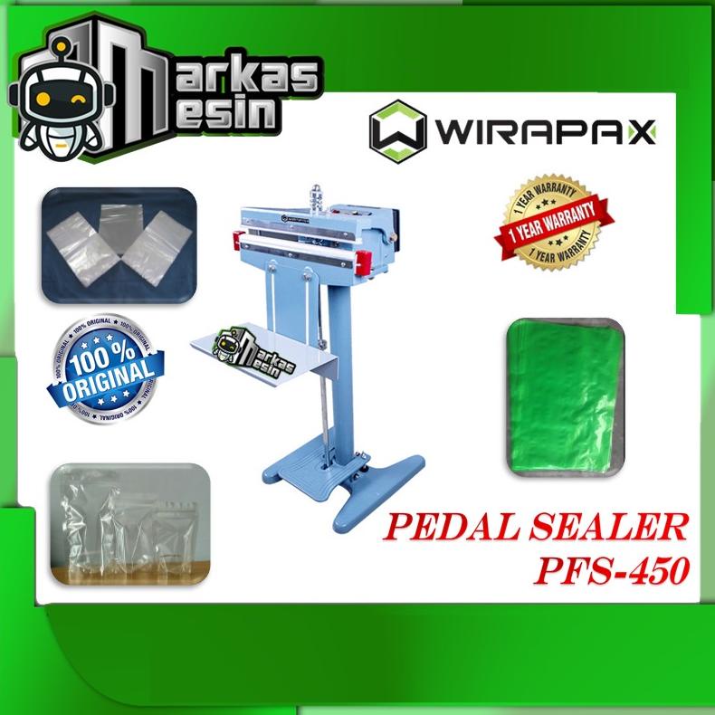 TER-UPDATE PEDAL SEALER / MESIN SEGEL PLASTIK INJAK PFS-450 #ORIGINAL