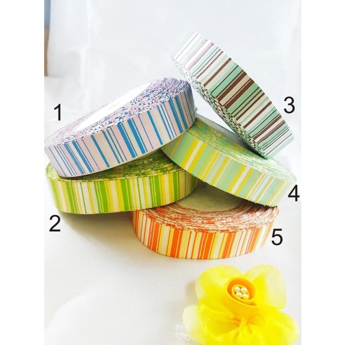 

@@@@] Pita satin motif garis