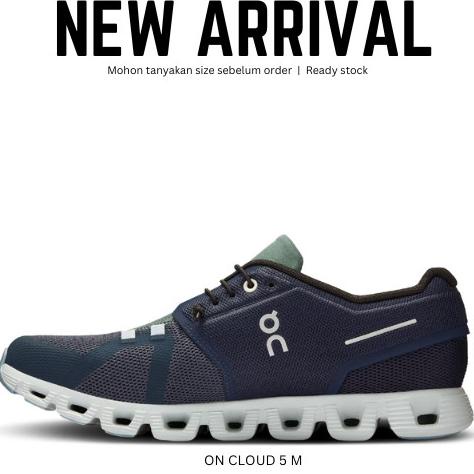 Sepatu lari wanita ON RUNNING CLOUD 5 ORIGINAL 100%
