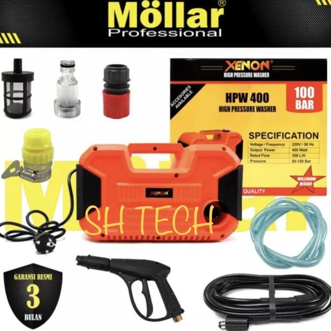 JET CLEANER XENON HPW 400 HPW400 MESIN STEAM CUCI MOBIL AC 400 WATT