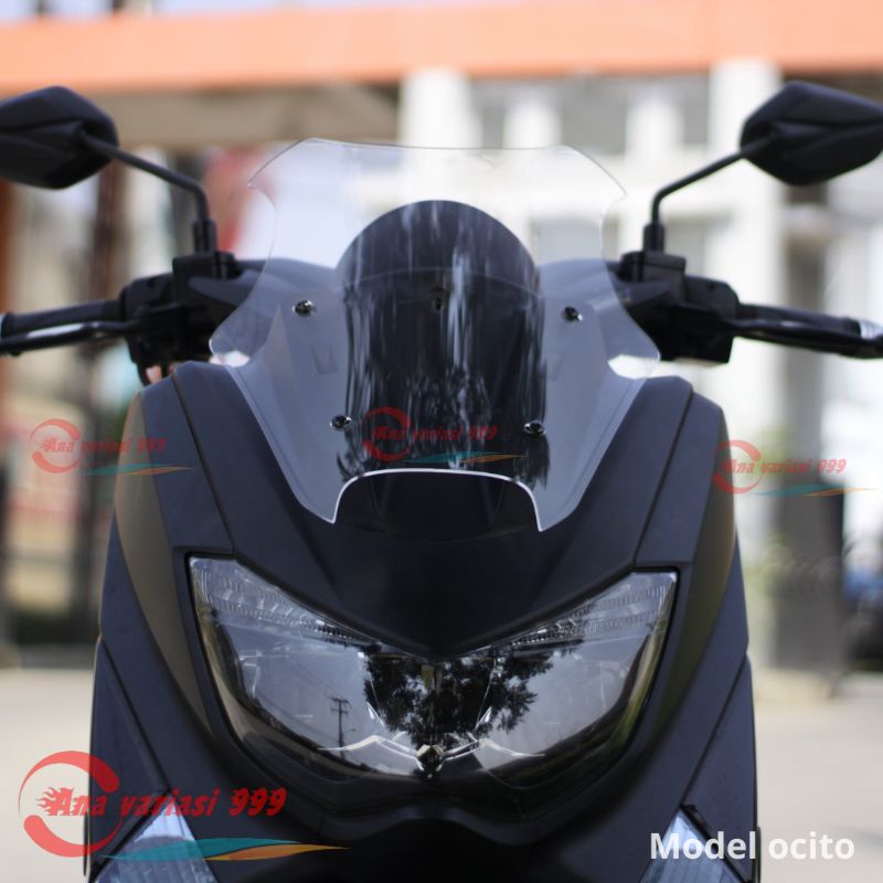 visor nmax 2020 2021 OCITO  Visor yamaha aerox 155 bening dan smoke - windshield