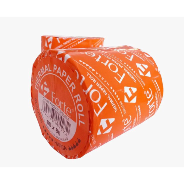

LNTL6923 Kertas Thermal / Kertas Kasir 80*80 mm Forte