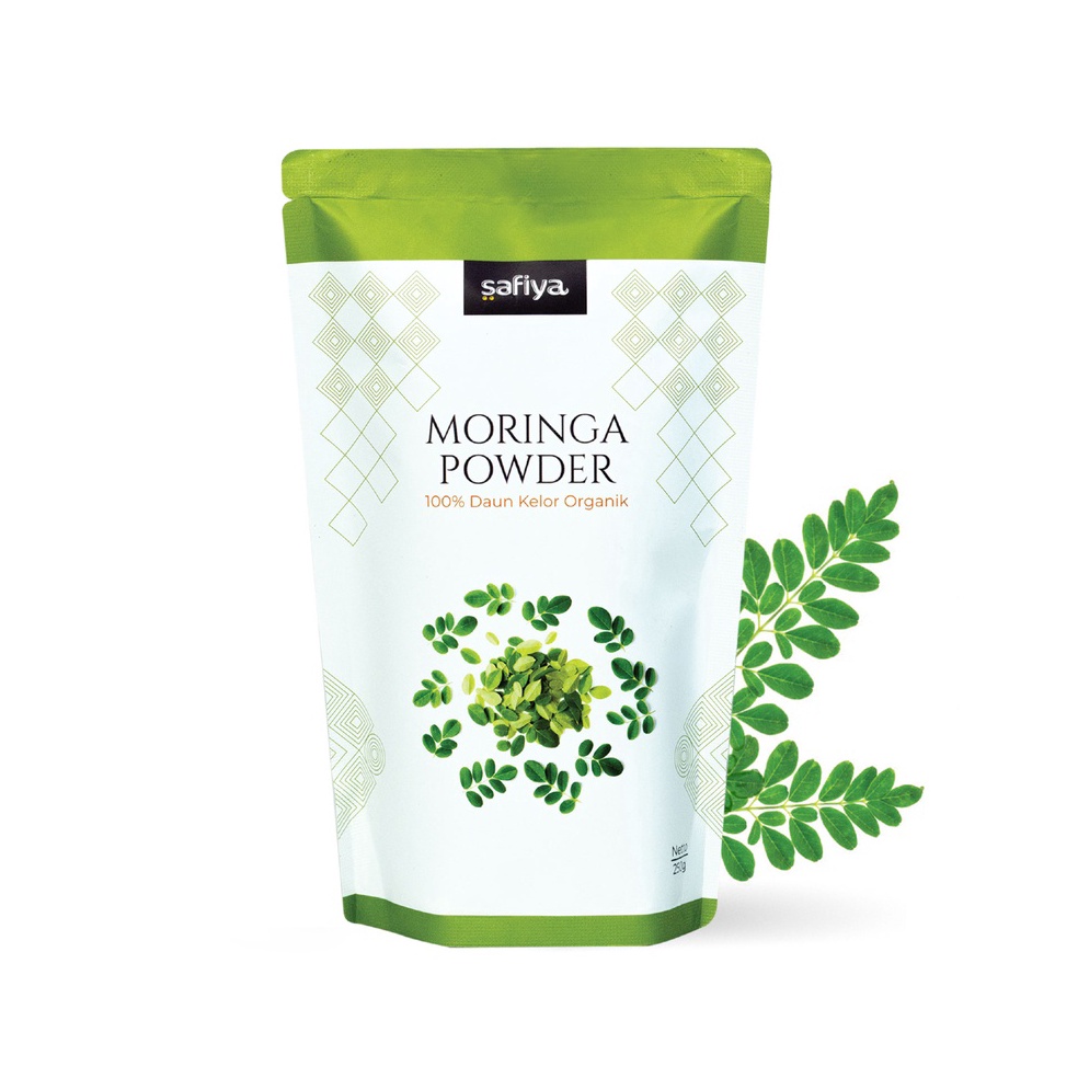 

DLJJ7362 Serbuk Daun Kelor 350 Gram Bubuk Moringa Powder Safiya Herbal Original