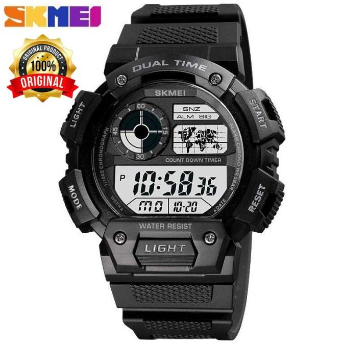 Jam Tangan Digital Pria Original Ori SKMEI 1723 THE BEST
