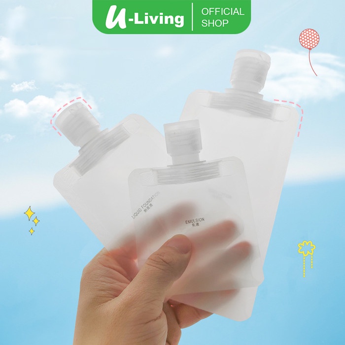 Terlaris U-Living Travel Botol Refill Tempat Sabun Cair Botol Sabun Mo002