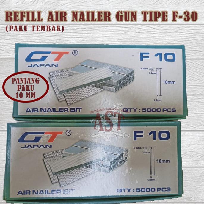 

.........] Refill Air Nailer - Isi Paku Tembak Staples GT Japan