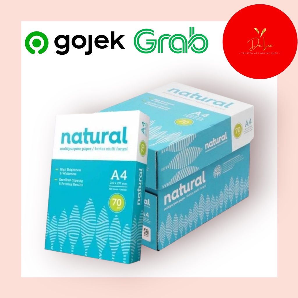 

KERTAS HVS A4 NATURAL 70GSM (1DUS)