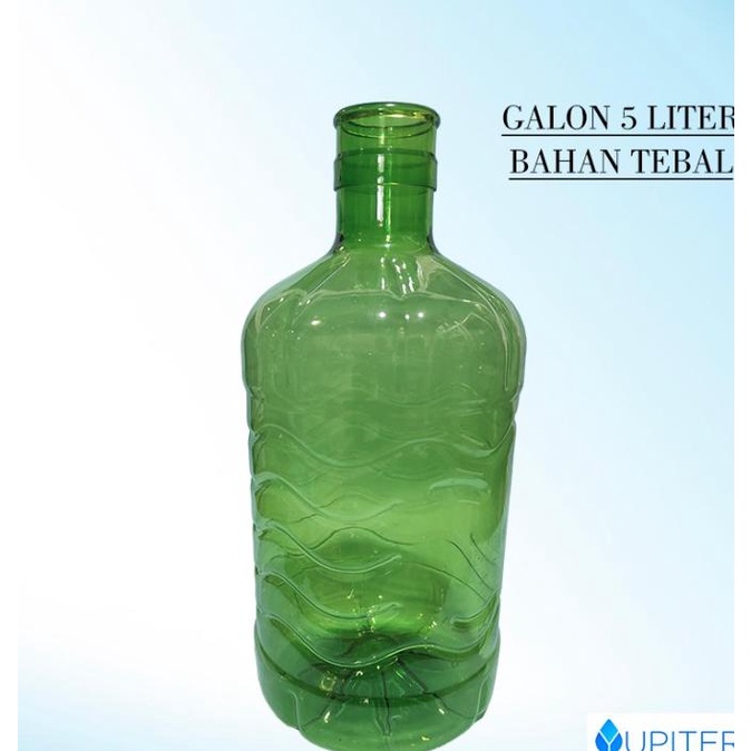 

siap kirim] GALON 5L - BOTOL MINUM - GALON KECIL - HIJAU
