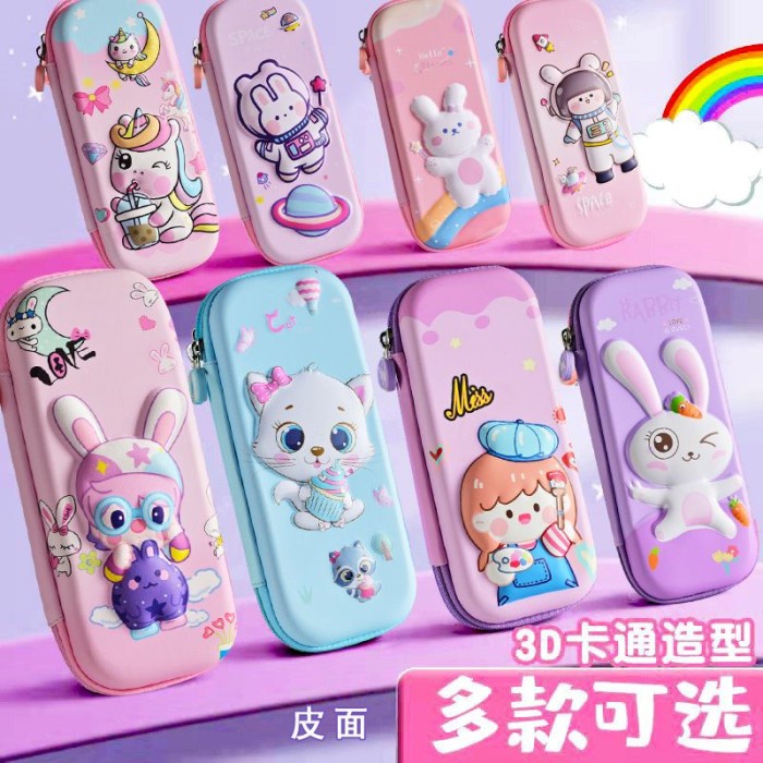 

Kotak Pensil Anak Sd Tk Paud Model 3D Lucu