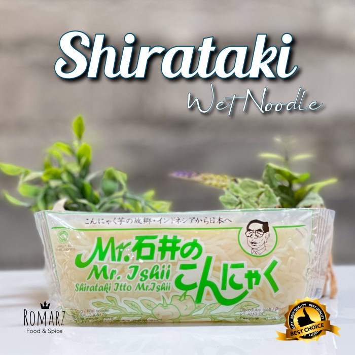 

Denimb Mie Shirataki Basah 25Pcs Wet Shirataki Noodle Low Carbs Diet Keto