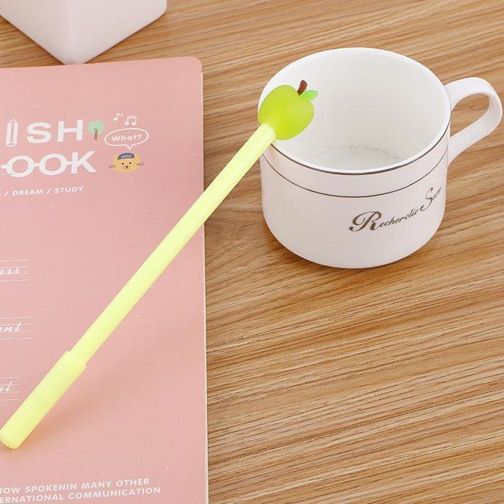 

Terbaru Gannise 4Pcs Pena Pen Pulpen Gel Set Tinta Cair Buah Gn-St0095