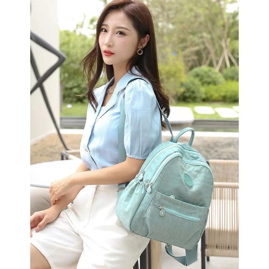[ BRS ] ZAAROSE - Tas Ransel Wanita Tas Besar Tahan Air Kanvas Import Branded Terlaris