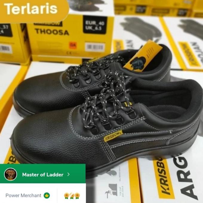 TERLARIS KRISBOW Sepatu Safety shoes Argon 4 INCH Sepatu Proyek Krisbow