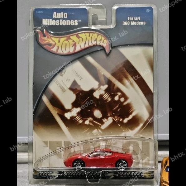 Hot Wheels Ferrari 360 Modena Auto Milestones Hotwheels