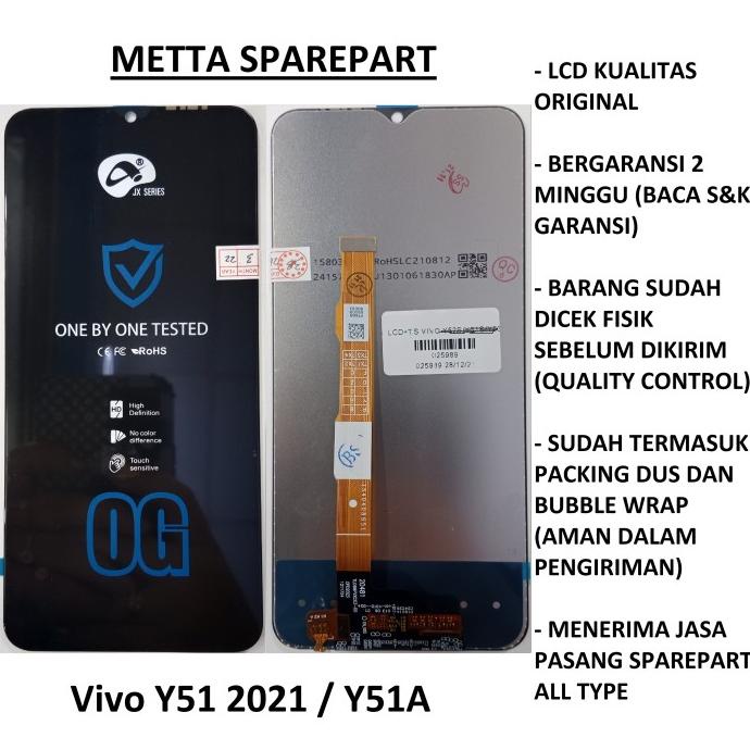 Original Oem Lcd Touchscreen Vivo Y51 2021 / Y51A