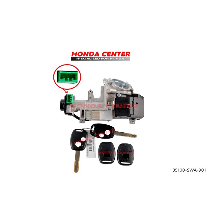 KUNCI KONTAK IGNITION SWITCH CRV GEN3 MATIK 2007 2008 2009 2010 2011 terlaris