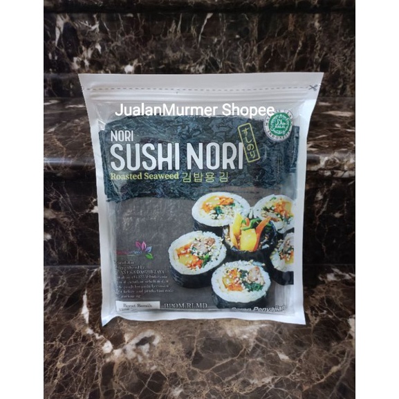

QXJD1223 Java Super Food Sushi Nori 50 Lembar 1 Pack