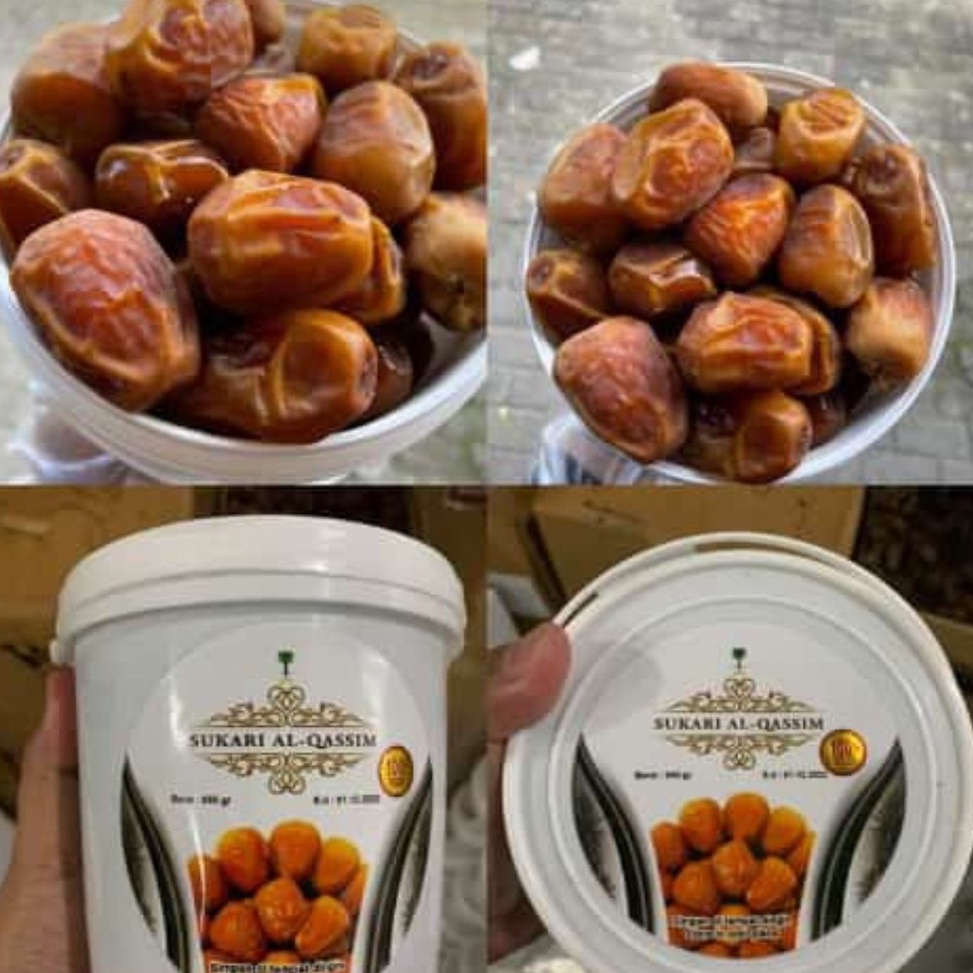 

12.12 SALE Kurma Sukari Premium Sayeer AL-QASSIM Ember 850gr kurma sukari premium ember 850gr !!!