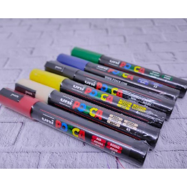 

ZWWX8509 Spidol Uni Posca PC 5M medium tip