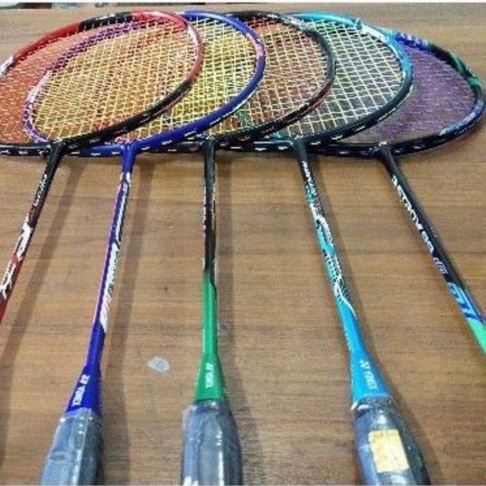 Bestseller Raket Badminton Full Carbon Free Tas Dan Grip Karet