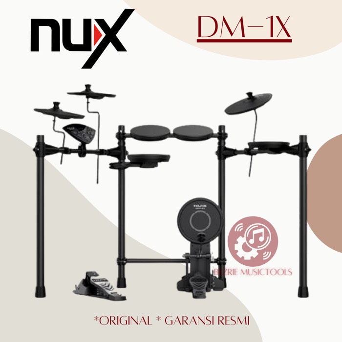 Bestseller Nux Dm-1X Digital Drum Electrik Kit Nux Dm1X Original