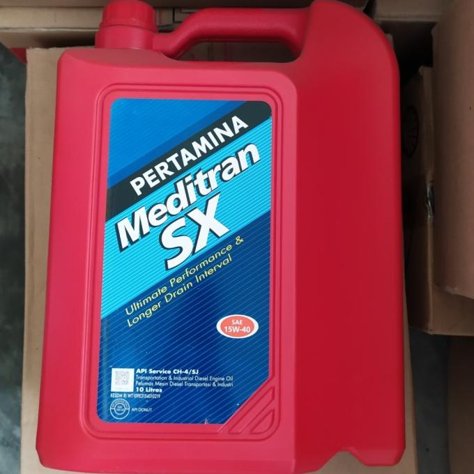 Ready stock] meditran sx 15w 40 api ch 4/sj (10lt)