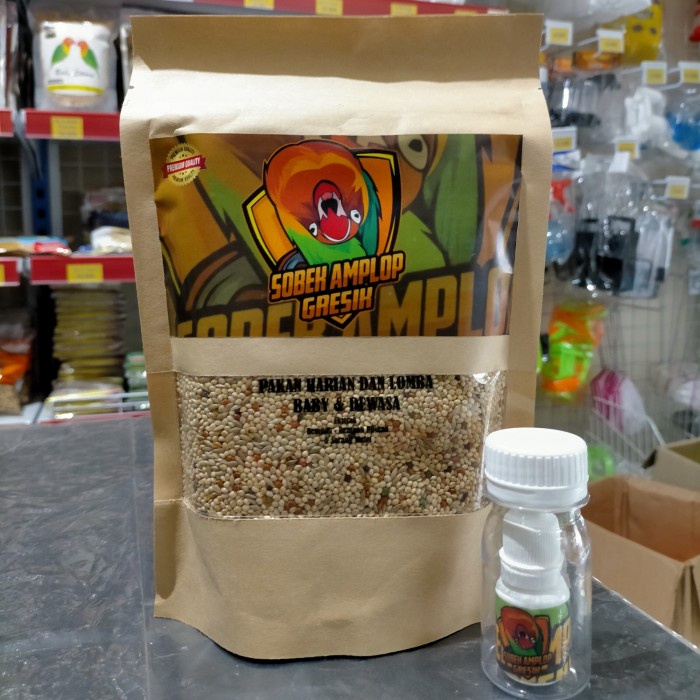 

VITAMIN SOBEK AMPLOP DAN PAKAN SOBEK AMPLOP UNTUK LOVE BIRD LOMBA