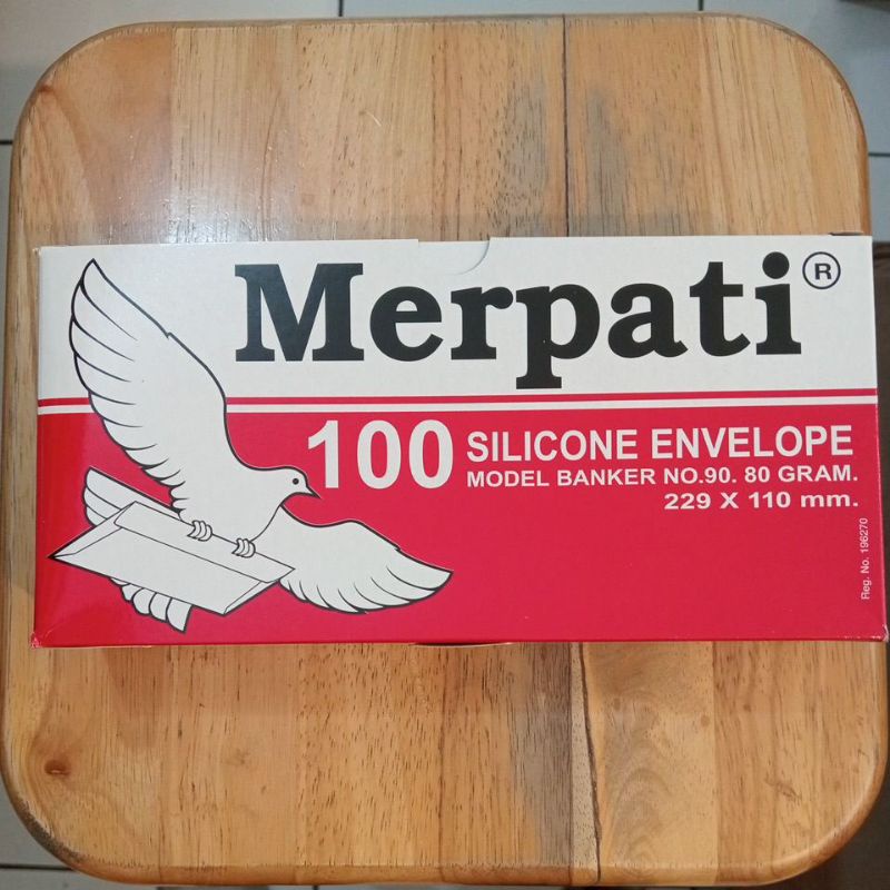 

amplop putih polos no 90 merek merpati 1 pak