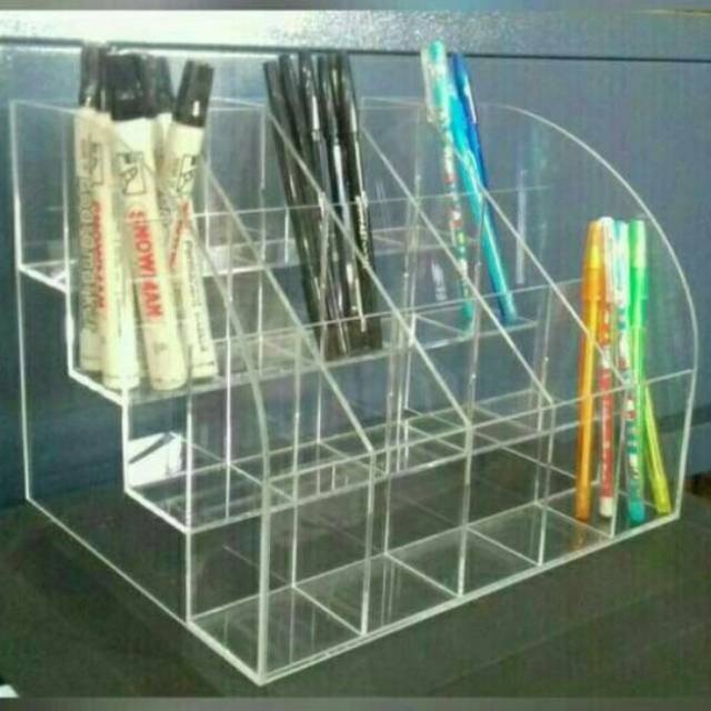 

Acrylic Tempat Bolpoint.Tempat Sil/Spidol Akrilik