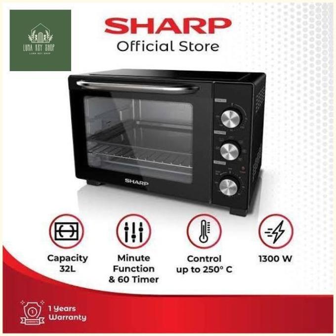 Sharp Oven Listrik Eo 32Bk High Quality Aramanissekali