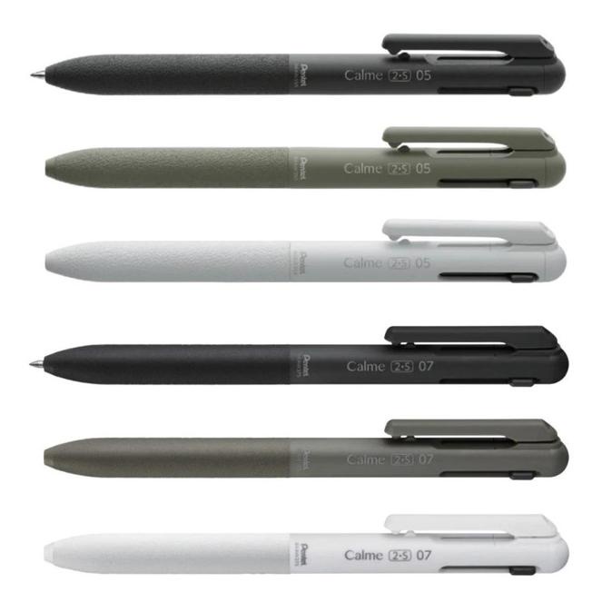 

Pentel Calme 2+S Multi Ballpoint Ink Pen 0.5mm 0.7mm Noise Reduced Pen