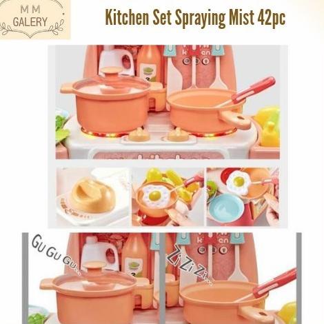 Barang Terlaris Mainan Anak Spraying Mist Kitchen / Kitchen Set Bisa Magnoliahome3