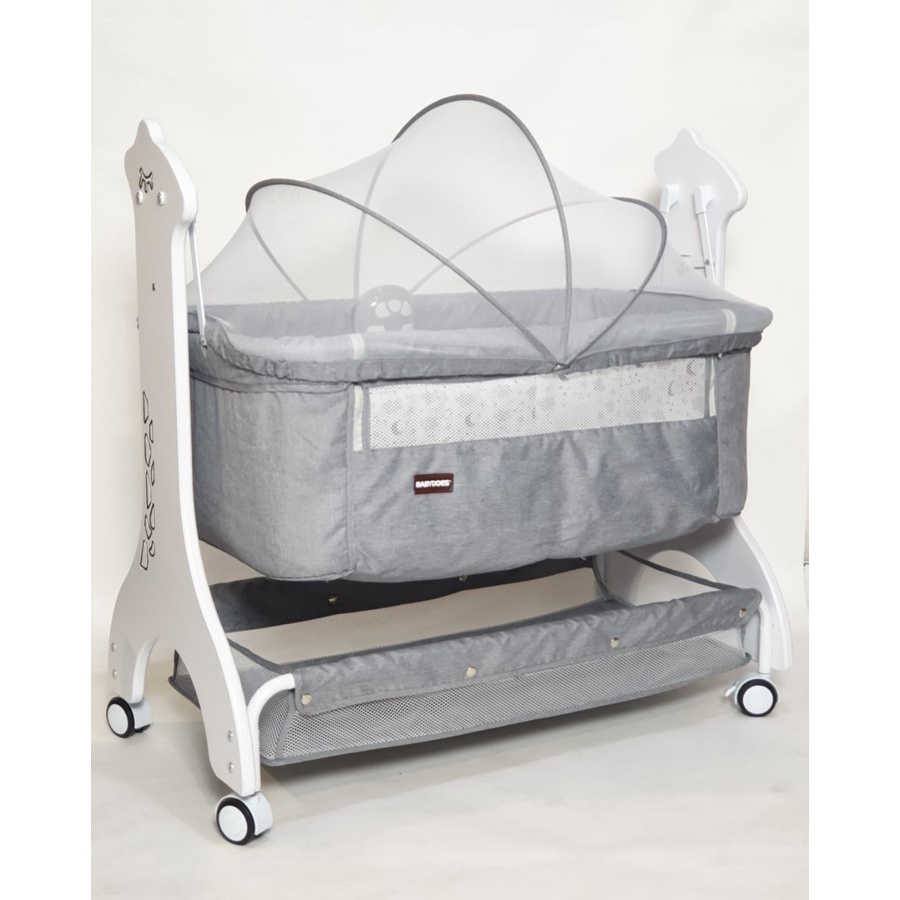 Baby Box Baby Does 1635 Jiraff Tempat Tidur Anak Bayi Roing Side Bed / Baby Box Pliko D Cute Baby B