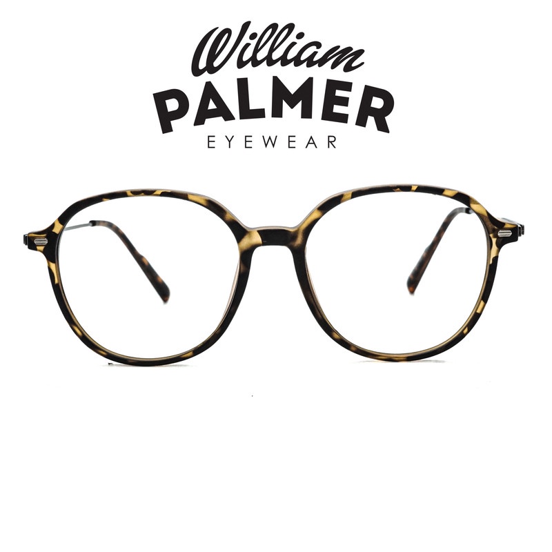 William Palmer Kacamata Pria Wanita Shell 7274 C5 Amber