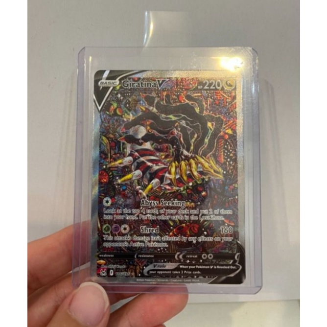 Giratina V SR AA Alternative Art Pokemon TCG Indonesia Neraka Sirna