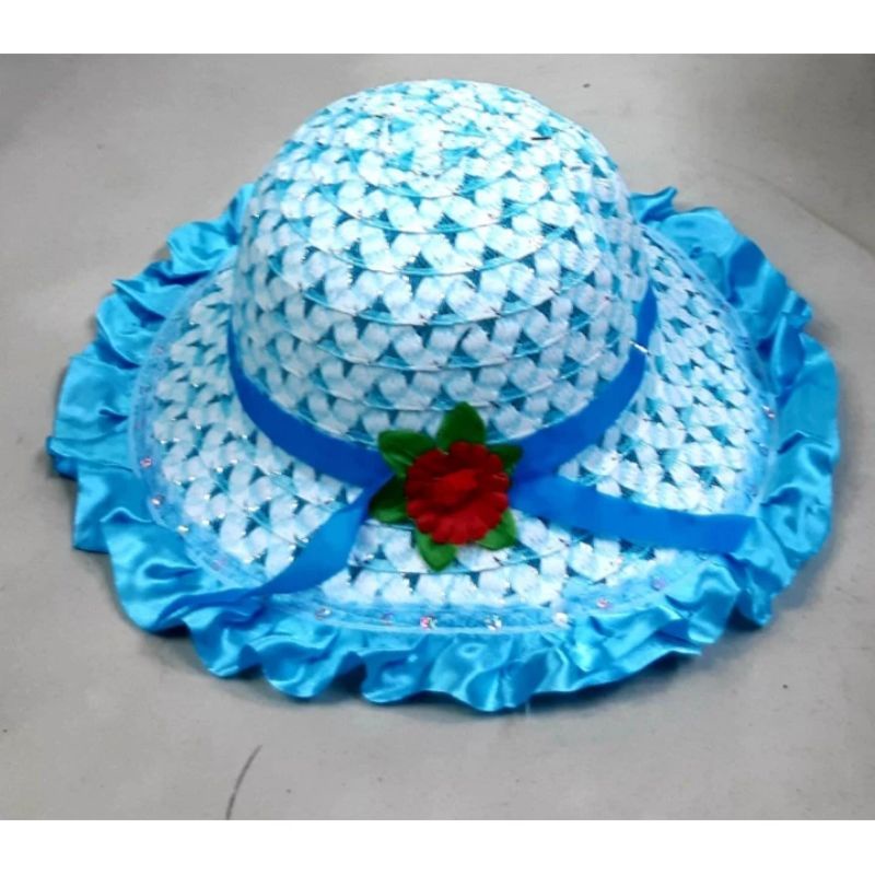 Topi Pantai Anak Anak Pita Bunga Topi Pantai Anak Topi Topi Anyam Topi Bulat anak anak topi pantai a