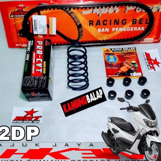 Paket Upgrade Cvt Nmax 155 2Dp N-Max Old Nmax Brt Percvt+Roler+Vbelt
