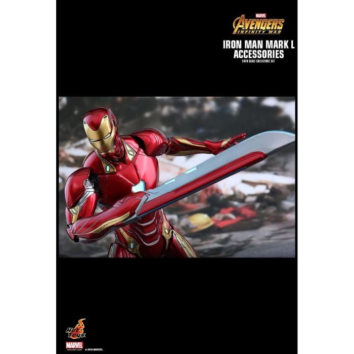[[[ PROMO ]]] NANO BLADE HOT TOYS ACC IRON MAN MARK 50 accessories HT 1/6 SCALE
