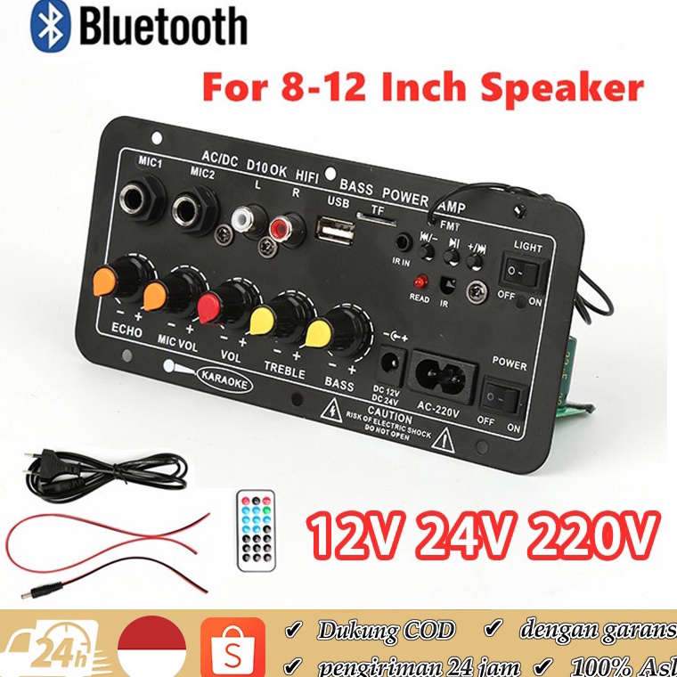 TERLARIS (Pengiriman 24 Jam)400W Amplifier Board Modul Subwoofer Mono 8-12 Inci HIFI Penguat Daya Am