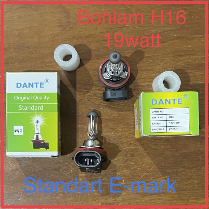 Bohlam H16 dante terbaik