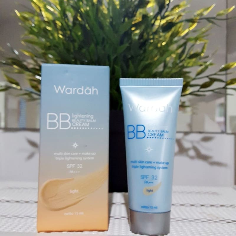 ✨STAR✨ Wardah Lightening BB Cream 15ml Light | Alas Bedak/Foundation/BB CC DD/Pelembab/Cushion Terla