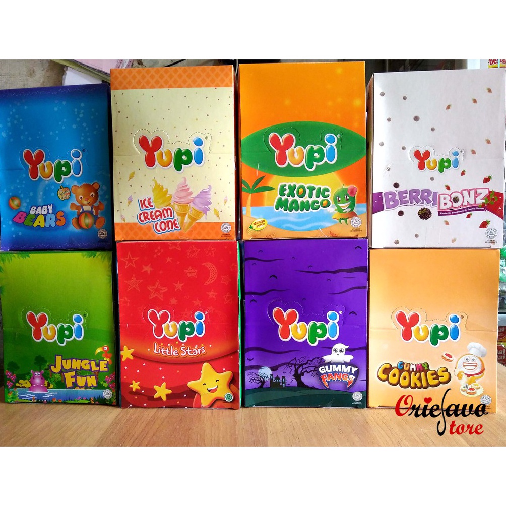 

Promo 2.2 Permen Yupi 1 Box Isi 24 Pcs