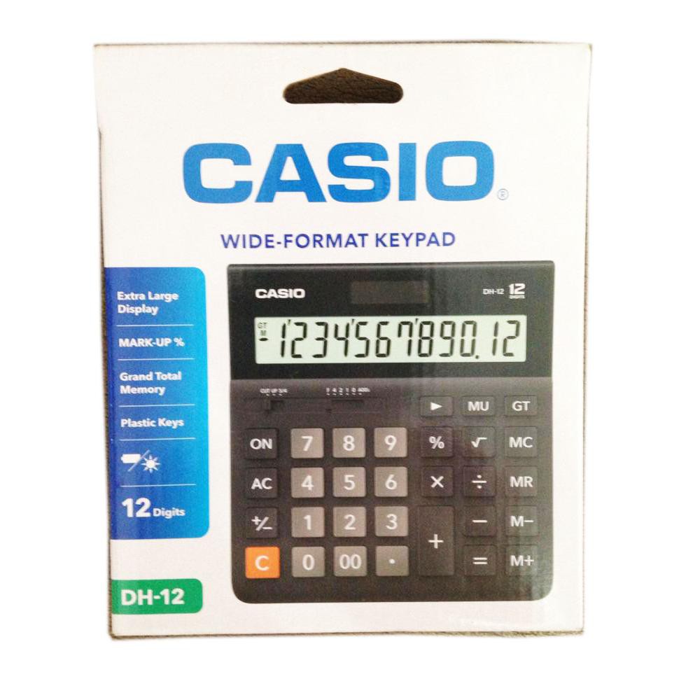 

Kalkulator Casio Dh 12 / Kalkulator 12 Digit / Kalkulator Casio