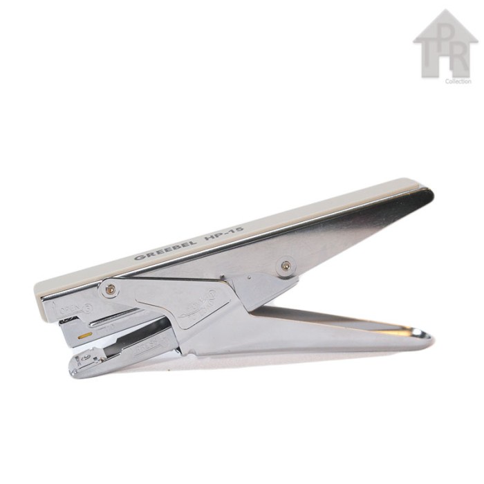 

Terlaris Jepretan Kertas Steples Stepler Stapler Greebel Hp-15 Isi No.10