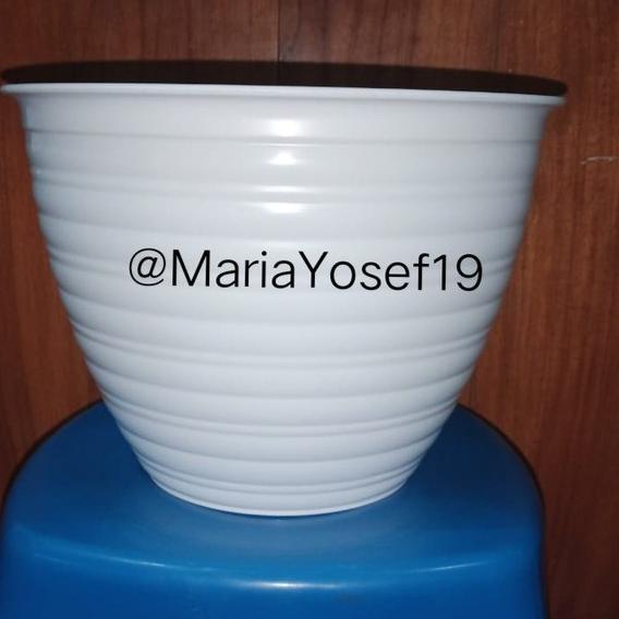 ><><><] Pot Bunga Oentoeng 24 Putih Calista