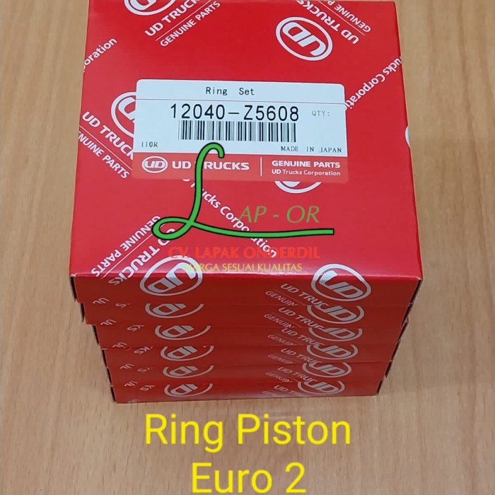 ring set piston seher ud truck euro 2 cwa260 pk260 12040-z5608