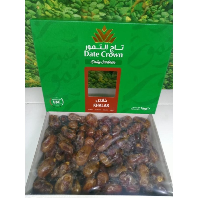 

;&;&;&;&] Kurma Date crown khalas 1kg New expired