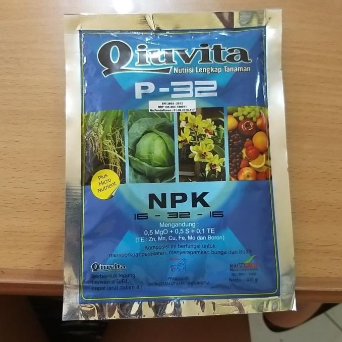 {{{{{{] Pupuk Qiuvita P-32 100gr