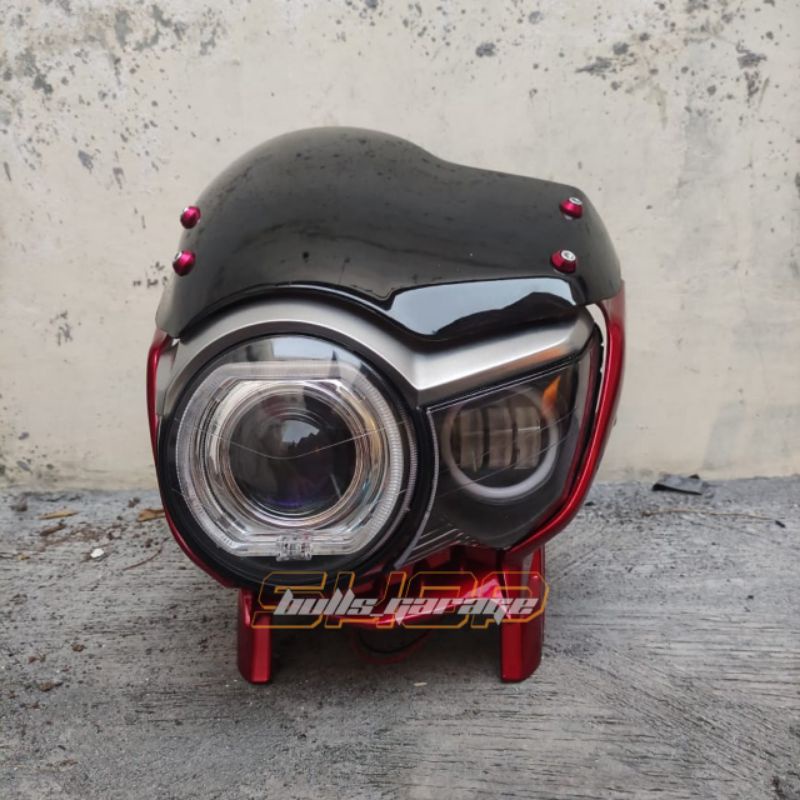 TIGER PECE BILED / TIGER PECE SET BILED 3 INCH / REFLEKTOR LAMPU TIGER NEW PECE SET BILED  SET COVER